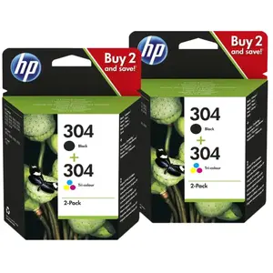 HP 304 Cartouches Duo Pack Combiné pas cher