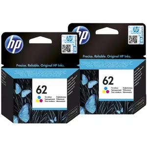 HP 62 Cartouches Couleur Lot de 2 pas cher