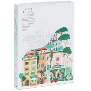 LA PETITE épicerie Petit Pinceau Rome - Schilderen op nummer voor kinderen en volwassenen