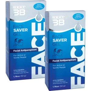 Neat 3B Face Saver Gel 2 pak - Anti-Transpirant voor Gezicht pas cher