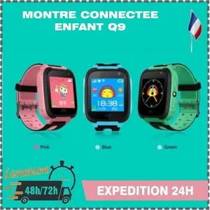 ISONIX Smartwatch Montre intelligente Enfant Bluetooth SOS Tracker pou... pas cher