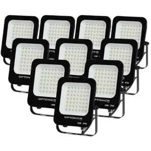Projecteur LED Extérieur SMD 30W IP65 Noir - SILUMEN
