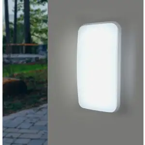Comparateur de prix : Silamp - Applique led Murale 20W Rectangulaire IP65 - Blanc Froid 6000...