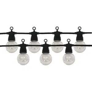 SILAMP Guirlande Guinguette led 13M 20pcs 6W IP65 Monocouleur - Câble nVendu parmanomano