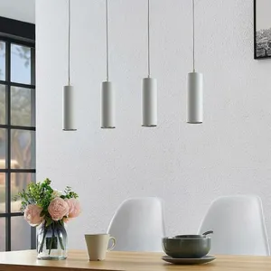 Luminaire Suspendu GU10 IP20 30cm Blanc Silamp pas cher