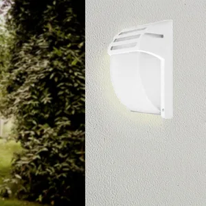 Applique Murale Blanche led IP44 pour ampoule E27 - silamp pas cher