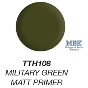 AMMO MIG Hobbyverf Acrylverf - MIG TTH108 Military Green - Matt - Primer - Acryl spray Verf spuitbus - 400 ml