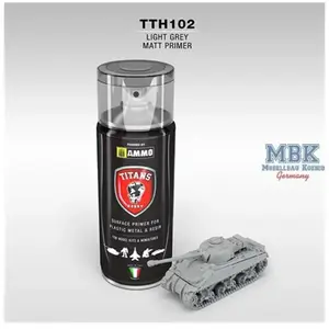 AMMO MIG TTH102 Titans Hobby Light Grey - Matt - Primer - Acryl spray ...Vendu parbol
