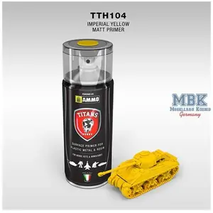 AMMO MIG Imperial Yellow - Acrylverf Matt Primer Spuitbus - 400 ml