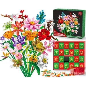 NOBRANO Calendrier de lAvent de Noël Bouquet Block 2025 24 jours de No... pas cher