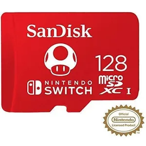 MARQUE Carte microSDXC SanDisk 128 Go pour Nintendo Switch pas cher
