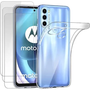 TPF PRODUCTS Coque pour Motorola Moto G32 + x3 Verres trempé - Etui Housse Transparent Vitre Protection Ecran Verre Trempé