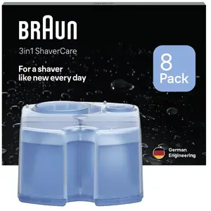 Braun Clean & Renew Refill Cartridge CCR 8 Pièces pas cher