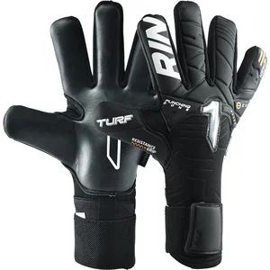 Rinat Kratos Turf BLK Gant de gardien de but pour adulte Noir Taille 8