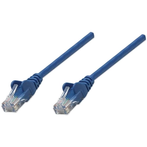 Intellinet cordon de raccordement - 45 cm - bleu pas cher