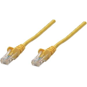 Intellinet Network Patch Cable, Cat5e, 10m, Yellow, CCA, U/UTP, PVC, R... pas cher