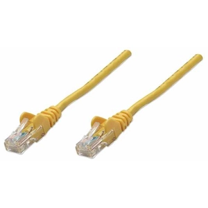 Intellinet Network Patch Cable, Cat5e, 0.5m, Yellow, CCA, U/UTP, PVC, ... pas cher