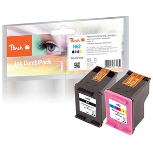 Peach Multi Pack H62 - Pack de 2 - noir, couleur (cyan, magenta, jaune... pas cher