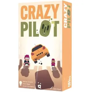 Helvetiq HELEVTIQ Crazy Pilot Jeu de Course à partir de 8 Ans - Pilote tes Cartes comme Un Volant et sois Le Premier à l’arrivée pour 2 à 6 Joueurs - 99265 pas cher