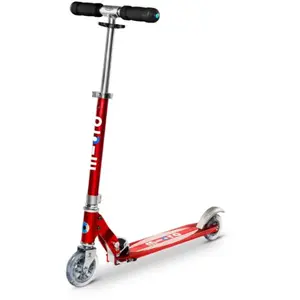 Comparateur de prix : Trottinette 2 roues pliable Enfant Micro Rouge