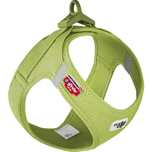 Curli Vest Harness Clasp Air-Mesh - Lime - L pas cher