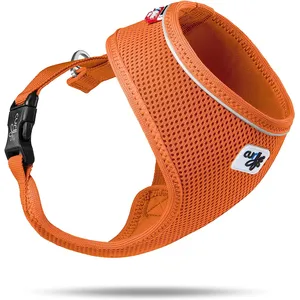 Curli Harnais Basic Air-Mesh Orange XS pas cher