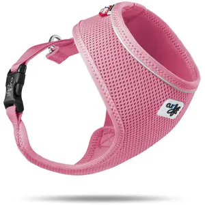 curli Harnais Basic Air Mesh Rose XS pas cher