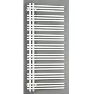 Zehnder designradiator Yucca YAD, staal, wit, (hxlxd) 1304x478x64mm pas cher