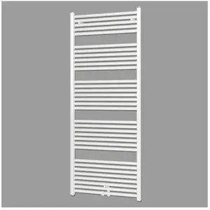 Zehnder Zeno handdoekradiator 150.8x60cm 846watt Staal Wit glans