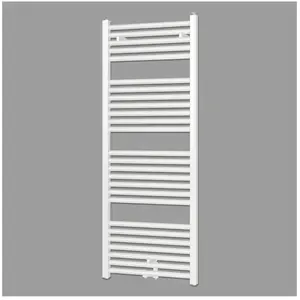 Zehnder designradiator Zeno, staal, wit, (hxlxd) 1184x450x30mm