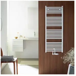 Zehnder designradiator Zeno, staal, wit, (hxlxd) 1184x500x30mm pas cher