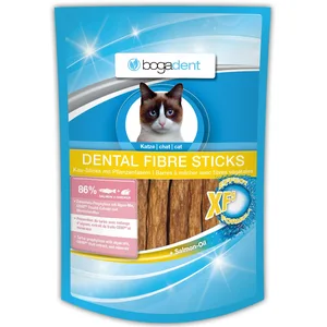 bogar Bogadent Bâtonnets dentaires pour chats - Nourriture dentaire pour chat - Favorise la mastication et la digestion - Chips pour chats - Avec poisson, viande, fruits et minéraux - 50 g pas cher