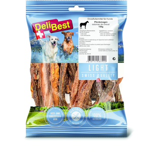 150g de friandises pour chiens DeliBest Light estomac de cheval pas cher