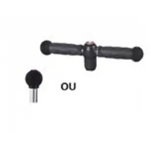 T-Bar interchangeable pour trottinette MICRO - Enfant - Noir - 2 poign... pas cher