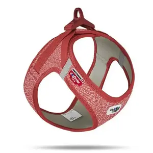Harnais en laine mérinos Curli Clasp Red Taille 3XS pas cher