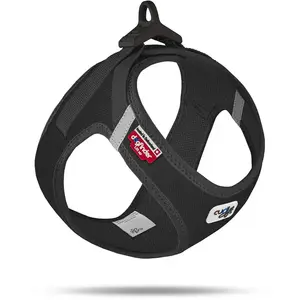 Harnais Curli Clasp Cord pour chien, Noir, Taille L pas cher