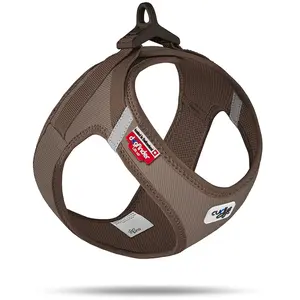 Curli Clasp Harnais pour chien, en corde marron, taille LVendu pargalaxus