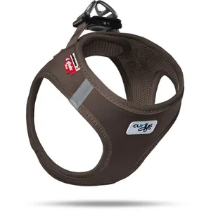 Curli Clasp Harnais pour chien, en softshell, marron, taille 2XSVendu parbol