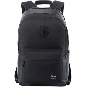 Nitro Urban Plus Sac à dos unisexe (1 pièce), Noir solide, 28 L, Sac à dos pas cher