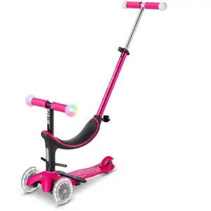 Trottinette évolutive - MICRO - Mini 3en1 Révolution Magic Rose - Mixt... pas cher