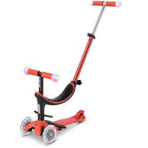 Trottinette évolutive - MICRO - Mini 3en1 Révolution Magic Rouge - Mix... pas cher