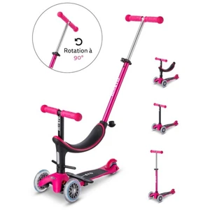 Trottinette évolutive Mini Micro 3en1 Révolution Rose pas cher