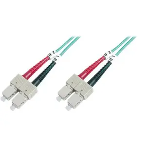 DIGITUS cordon de raccordement - 3 m - turquoise pas cher