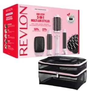 REVLON One-Step Blow-Dry Multistyler 5-in-1 Pink Titanium Föhn pas cher