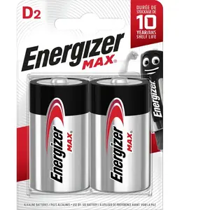 Comparateur de prix : Energizer - Lot Piles Alcalines MAX D/LR20 - x2