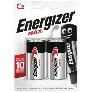 Comparateur de prix : Energizer - Lot Piles Alcalines MAX C/LR14 - x2