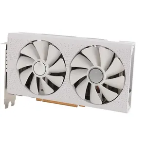 SALUTUYA Carte graphique à double ventilateur RX470 8GB GDDR5 256bit carte graphique double ventilateur PCI informatique rangement pas cher