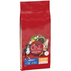 PURINA ONE Medium/Maxi Adult poulet pour chien - 12 kg pas cher