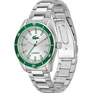 Lacoste, Montre, Boston, Argent, (Horloge analogique, 39 mm) pas cher
