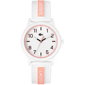 Lacoste, Montre, Adolescents, Blanc, (Montre analogique, 36 mm) pas cher